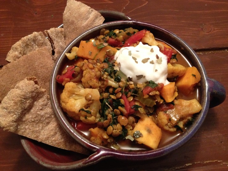 Sweet Potato Lentil Curry 2