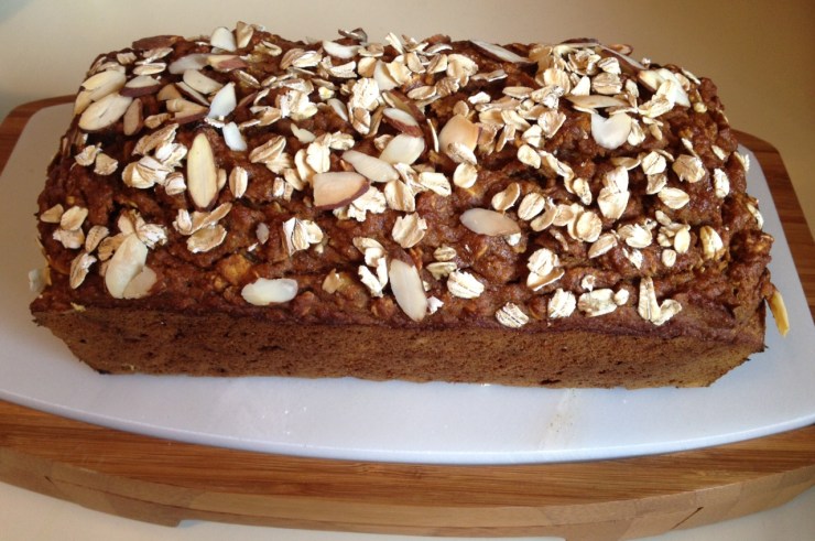 Pumpkin-Raisin Almond Loaf