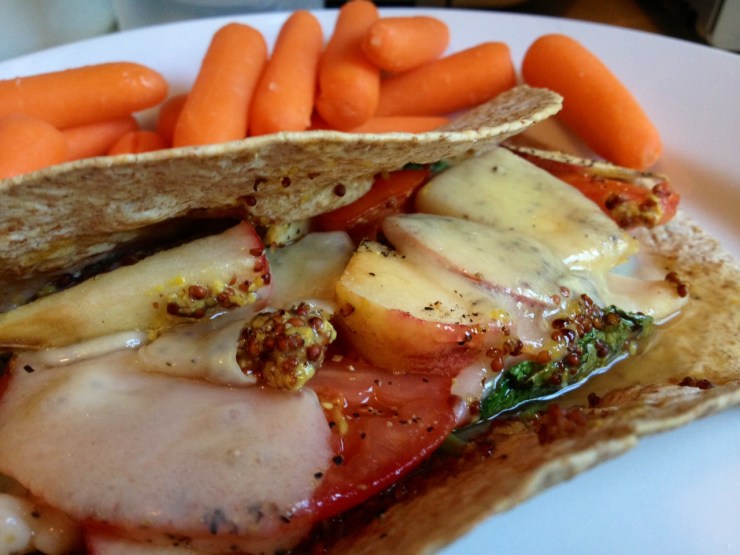 Sweet Apple & Turkey Rollup