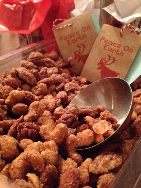 sugar and spiced nuts
