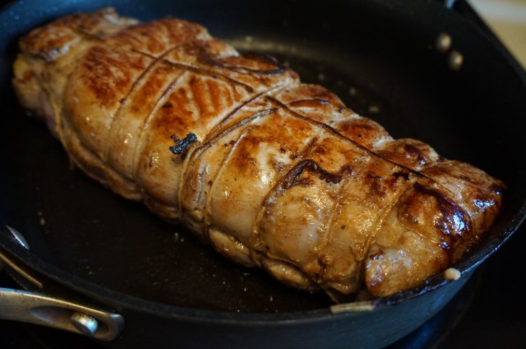 Sear each side 1-2 minutes.