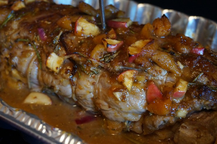 Cook until the temperature reaches 145 deg. Allow to sit at least 5 minutes before serving!