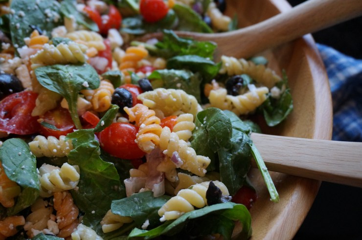 GREEK PASTA SALAD