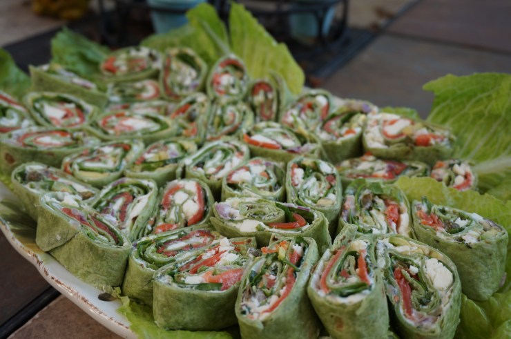 Smoked Salmon Pinwheels
