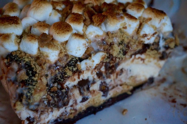 CAMPFIRE ICE CREAM CAKE