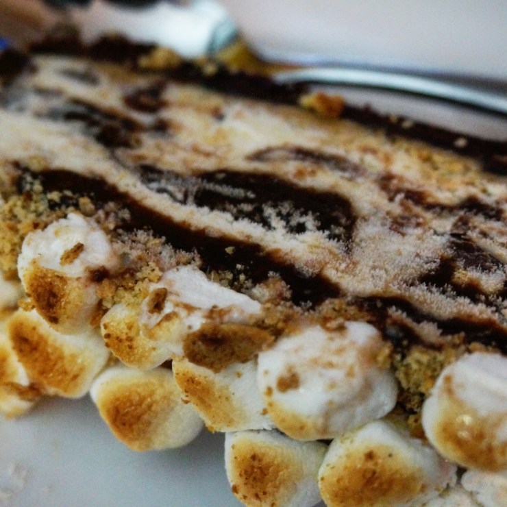 CAMPFIRE ICE CREAM CAKE