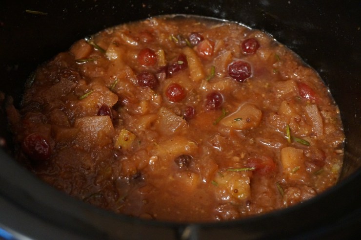 Cook salsa on low for up to 6 hours or until broken down.