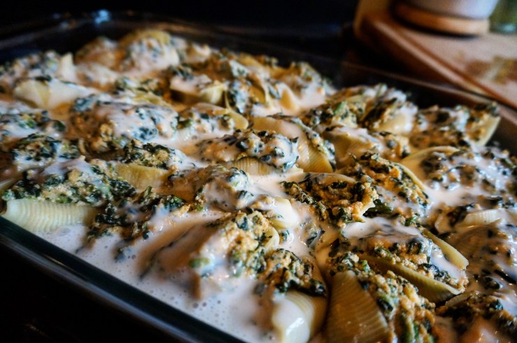 Pumpkin Ricotta Stuffed Shells