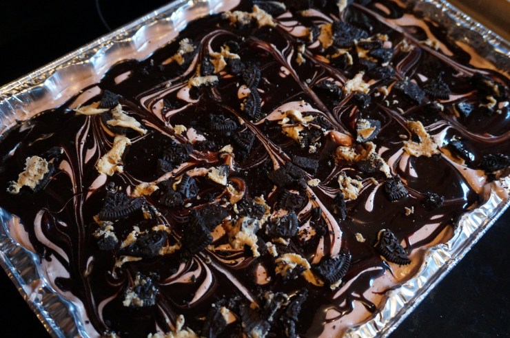 Peanut Butter Oreo Fudge Sundae Pie