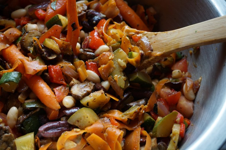 It would be easy to eat the filling right out of the bowl!