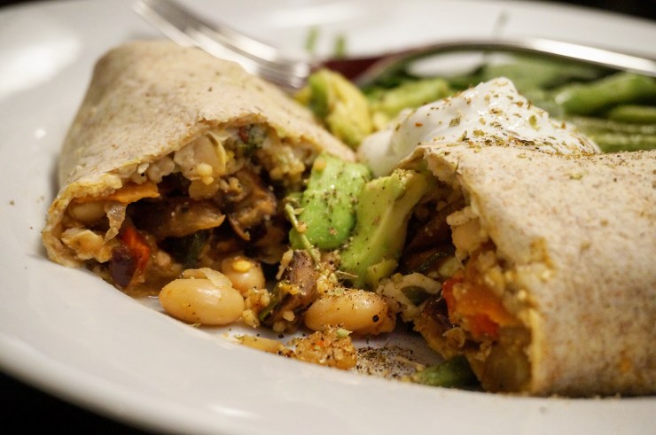 Mediterranean Veggie Wraps