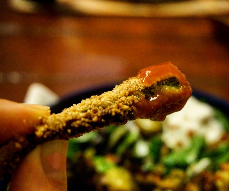 Crispy Parmesan Zucchini Fries