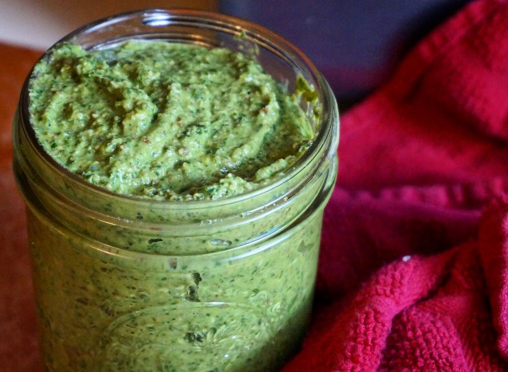 Homemade Lemon Pesto