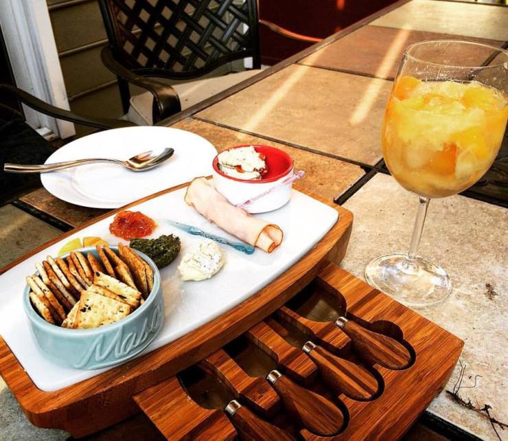 White Sangria w/ Banana Rum