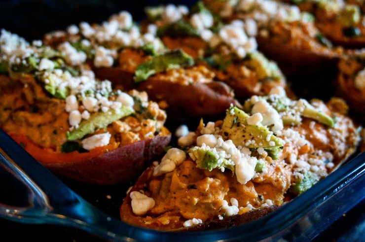 Twice-Baked and Stuffed Sweet Potatoes
